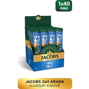 2'si 1 Arada Karışım Kahve 40'lı Kutu