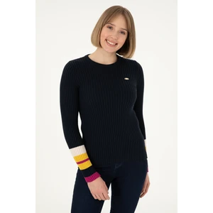 U.S. Polo Assn. Kadın Lacivert Kazak /triko 50297099-VR033