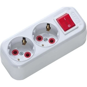 Gold Serisi 2'li Topraklı Anahtarlı Grup Priz