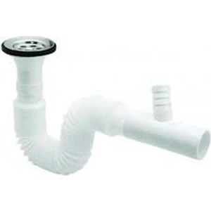 Körüklü Sifon Standart Ø 32'lik Çamaşır Makinesi Tahliye Çıkışlı ( Ekonomik )