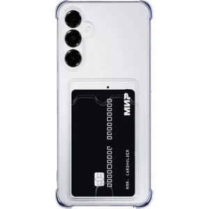 Kzy Samsung Galaxy A16 Kapak ile Uyumlu Kamera Korumalı Kartlıklı Darbe Emici Özellikli Şeffaf Silikon Kılıf