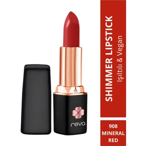 Shimmer Lipstick Işıltı Ruj 4 gr No: 908 Vegan & Temiz İçerik