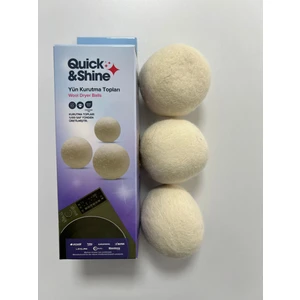 Quick&shine Kurutma Makinesi Yün Kurutma Topları