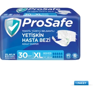 ProSafe  Belbantlı Yetişkin Hasta Bezi   Xlarge 30 LU