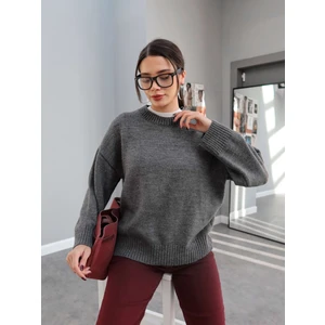 Esra Helvacı Bisiklet Yaka Basic Triko Kazak