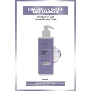 Lewel Mood Premium Supreme Blond Turunculuk Karşıtı Saç Bakım Şampuanı 400 ml