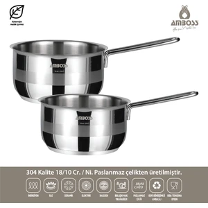 2 Parça Mama Seti - 16-18 cm Kapaksız Sütlük