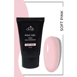 Poly Gel -Soft Pink 45 Gr
