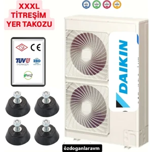 XXXL Yer Titreşim  Klima Dış Ünite Yer Takozu 4 Adet