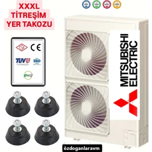 XXXL Yer Titreşim  Klima Dış Ünite Yer Takozu 4 Adet
