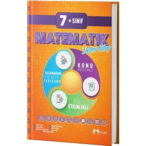 Mozaik Yayınları 7. Sınıf Matematik Defter Kitap