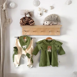 Baby Glow Bebek Giyim 0-3 Sevimli Ayı 5li Set