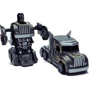 Transformer Tarzı Tıra Dönüşen 14 cm Optimus Prime Robot Olan Tır