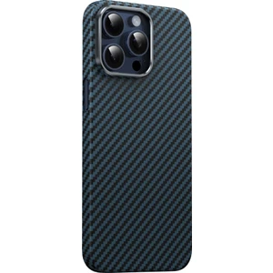 iPhone 15 Pro Max Kılıf Magsafe Şarj Özellikli 0,5 Süper İnce Aramid Karbon Fiber Kevlar Kapak