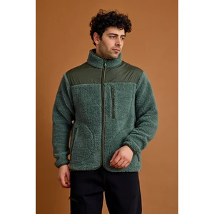 Orbit Erkek Casual Peluş Mont Haki