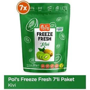 Freeze Fresh Kivi 20 g x 7 Adet Freeze Fresh Dondurularak Kurutulmuş Meyve