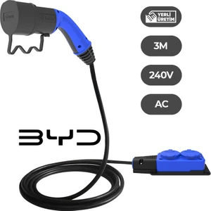 Byd Elektrikli Araçlardan Güç Alın: V2L 2'li Uzatma Priz Adaptör