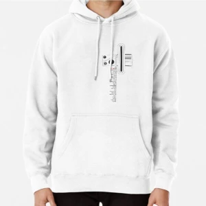 Hvit Stein Baseline Test Baskılı Sweatshirt