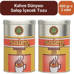Kahve Dünyası Salep 400 gr x 2 Adet