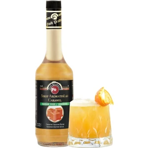Şekersiz Karamel Aromalı Şurup 700ML