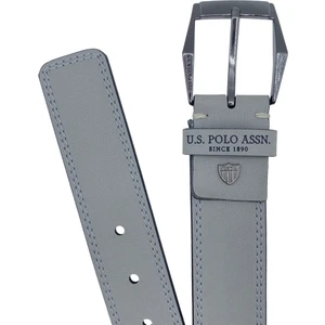 U.S. Polo Assn. Erkek Suni Deri Kemer. L-As 005.