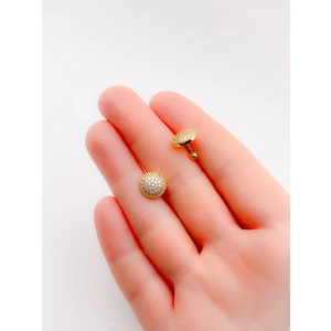 Cerrahi Çelik Piercing Full Zirkon Taşlı Daire Kıkırdak Helix Tragus PIERCING(1ADET)