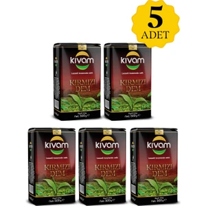 Kırmızı Dem 500 gr x 5 Adet
