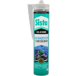 Akvaryum Silikonu Şeffaf 280 ml