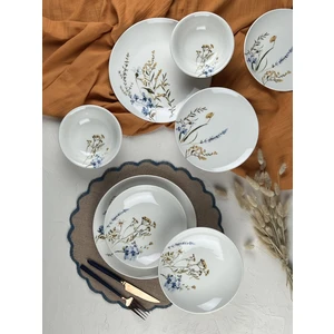 Kadı Kızı Simply 24 Parça 6 Kişilik Fine Stoneware Yemek Takımı