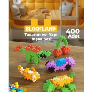 Go Toys Blockland 400 Parça Pixel Yaratıcı Tasarım Yapı Inşaa Eği
