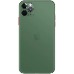 Apple iPhone 12 Pro Max 6.7'' Transparent Slim Case Yeşil