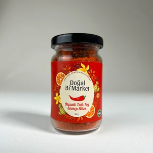 Doğal Bi Market Organik Kırmızı Toz Tatlı Biber