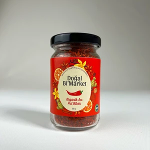Doğal Bi Market Organik Kırmızı Acı Pul Biber