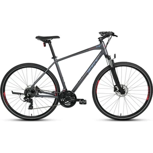 Sportive 223 Şehir Bisikleti 28 Jant Full Shimano 21 Vites Hidrolik Disk Fren Antrasit
