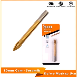10MM Seramik Cam Delme Matkabı Ucu