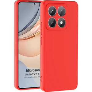 Xiaomi 14T Pro Kılıf Groovy Soft Kırmızı
