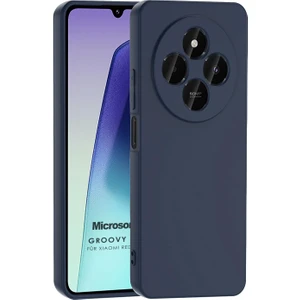 Xiaomi Redmi 14C Kılıf Groovy Soft Lacivert