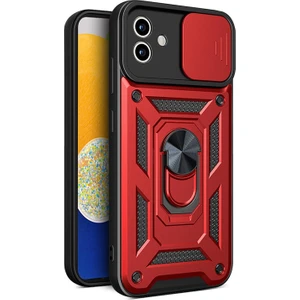 Samsung Galaxy A06 Kılıf Impact Resistant Kırmızı
