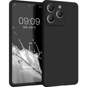 Matte Silicone General Mobile Era 50 Kılıf Siyah