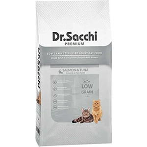 Dr.Sacchi Premium Düşük Tahıllı Kısır Kedi Maması 10 Kg