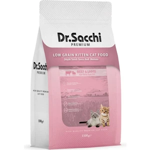 Dr.Sacchi Premium Düşük Tahıllı Yavru Kedi Maması 1,5 Kg