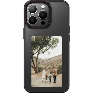 iPhone 15 Pro Max Uyumlu Nfc Fotoğraf Yansıtmalı Kişiselleştirilebilir Insta Silikon Kılıf