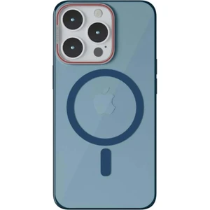 iPhone 15 Pro Uyumlu Metal Mıknatıslı Standlı Magsafe Ultra Ince Sert Paris Silikon Kılıf