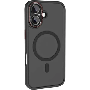 iPhone 16 Uyumlu Kamera Lens Hoparlör Korumalı Magsafe Transparan Sonic Silikon Kılıf