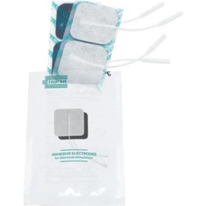 Tens Pedi Elektrodu 5x5 cm (Kare) 4'lü 10 Paket (Pakette 40 Adet) Elektrodu 5x5 cm