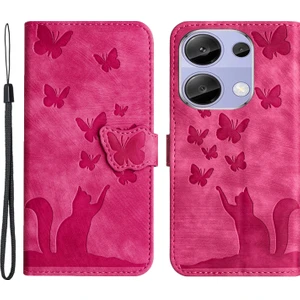 LR Joyful Xiaomi Redmi Note 13 Pro 4g / Poco M6 Pro 4g Cüzdan Telefon Deri Kılıf (Yurt Dışından)