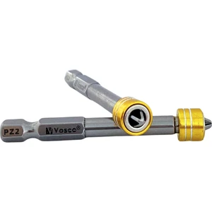 Özel Yüzüklü Bits Uç Matkap Ucu Tornavida Ucu Vidalama Ucu Pz2-65 mm - 1 Adet