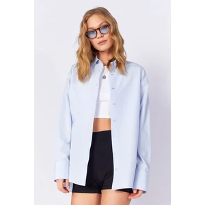 Mavi Kadın Poplin Gömlek | MKS163867-01