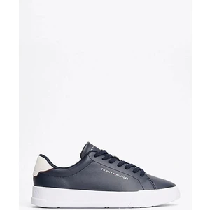 Tommy Hilfiger Tommy Jeans Erkek Lacivert Pebble Grain Court Sneaker