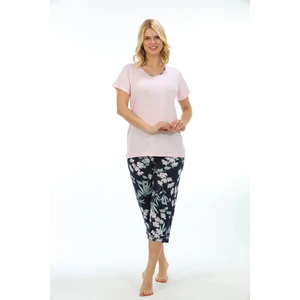 Bambu Kadın Kapri Takım Pijama 71031